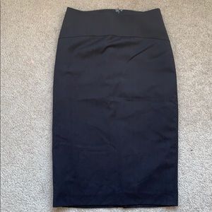 RW&CO Black Classic Pencil Skirt Size 00